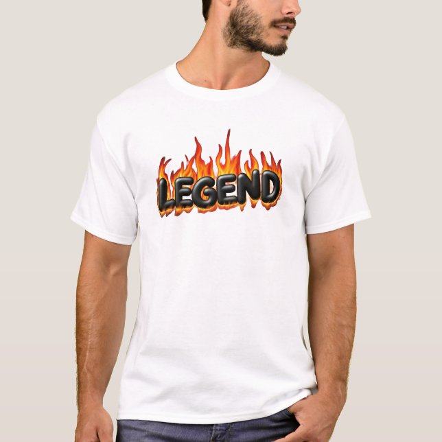 Camiseta Leyenda: espíritu legendario (Anverso)