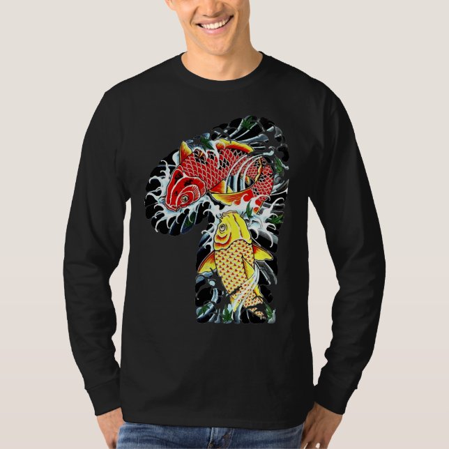 Camiseta Leyenda Fish Koi Z38 (Anverso)