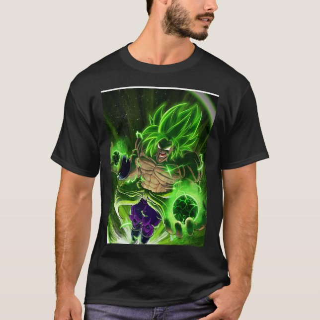 Camiseta Leyenda gráfica de Broly Supersaiyajin (Anverso)