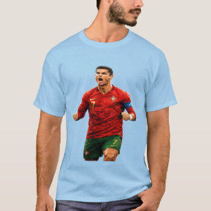 Camiseta Leyenda Gráfica del Fútbol de Portugal Cristiano R