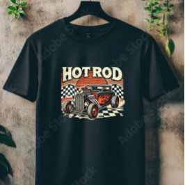 Camiseta Leyenda Hot Rod.