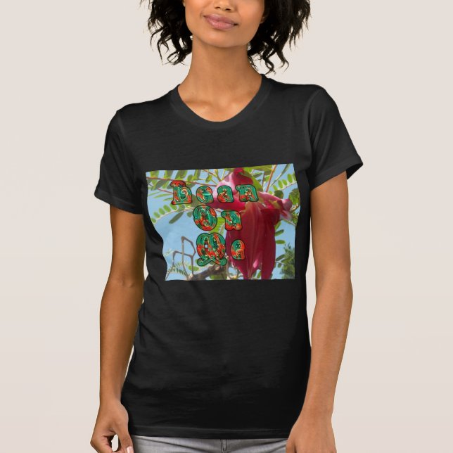 Camiseta Leyenda inspiradora Sobre Mí Impresión De Arte Flo (Anverso)
