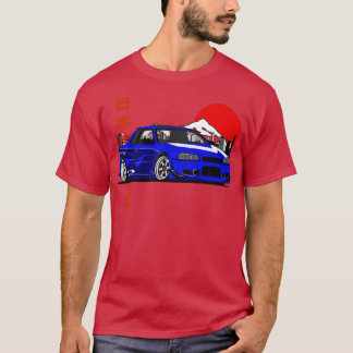 Camiseta Leyenda JDM de Nissan Skyline GTR R34