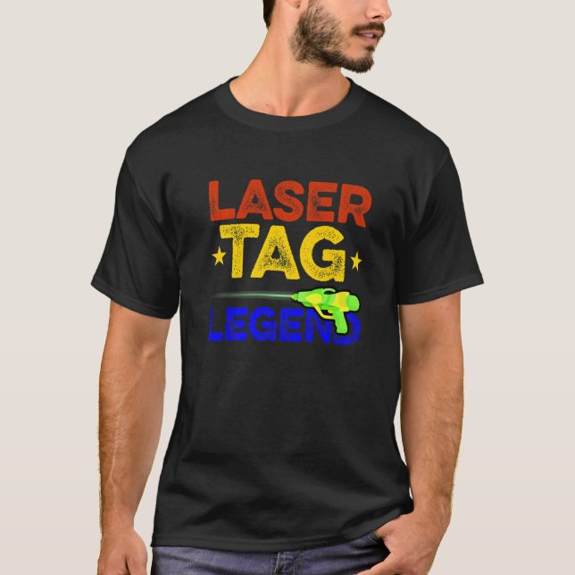 Camiseta Leyenda Lasergame Lasertag P (Anverso)
