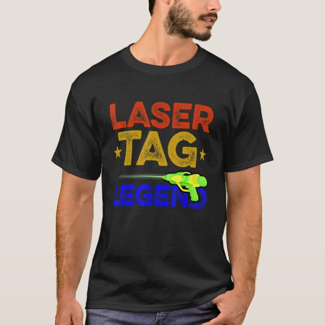 Camiseta Leyenda Lasergame Lasertag P (Anverso)