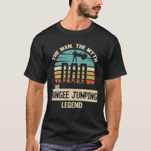 Camiseta Leyenda Man Myend Dad Bungee Jumping
