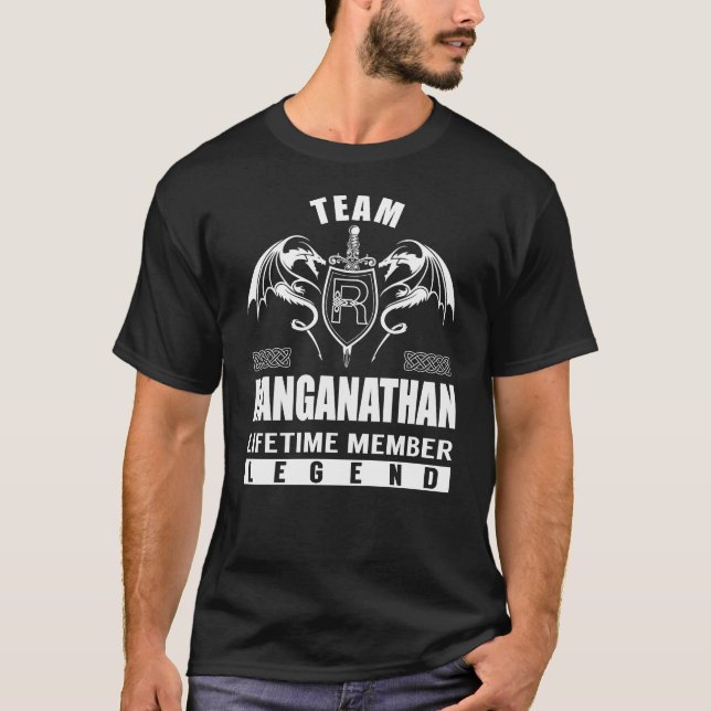 Camiseta Leyenda miembro de la vida de Team RANGANATHAN (Anverso)