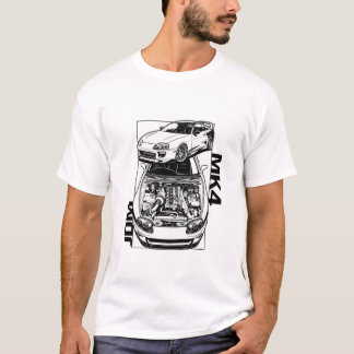 Camiseta Leyenda MK4 - Arte técnico del motor 2JZ