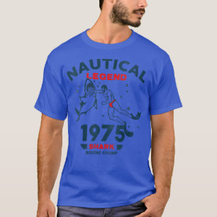 Camiseta Leyenda Náutica Mujer Tiburón Boing Champ 1975 Fun