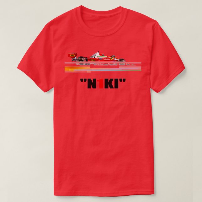 Camiseta Leyenda Niki F1 (Diseño del anverso)