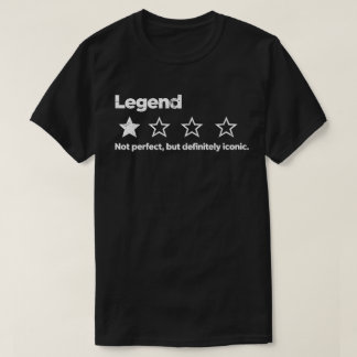 Camiseta Leyenda – No es perfecto, pero definitivamente icó