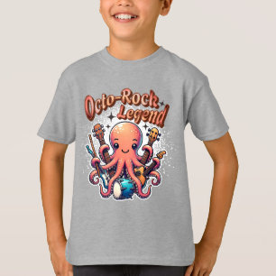Camiseta Leyenda Octopus Rock Octo Rock