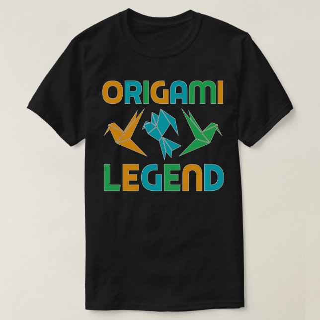 Camiseta Leyenda Origami (Diseño del anverso)