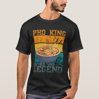 Camiseta Leyenda Pho King Vintage Retro Ramen Noodle Asiáti