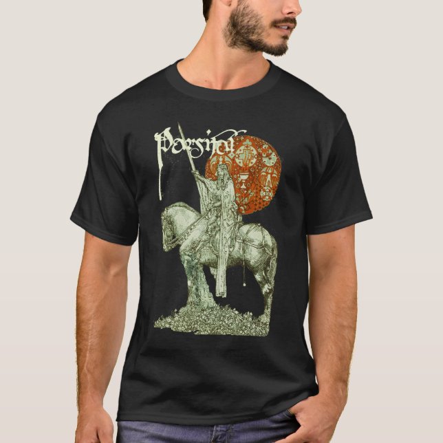 Camiseta LEYENDA /QUEST de PERCEVAL de la fantasía del (Anverso)