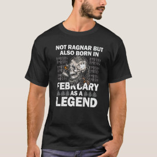 Camiseta Leyenda Ragnar Febrero Valhalla Viking Dad