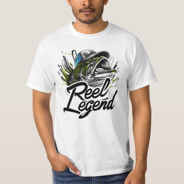 Camiseta Leyenda Reel - Mens Tee (Anverso)