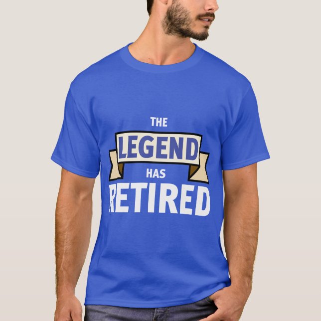 Camiseta Leyenda Retires T-Shirt (Anverso)