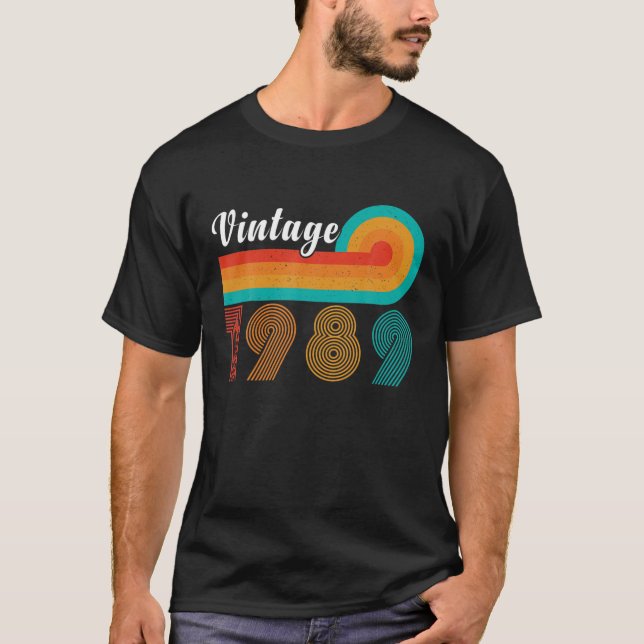 Camiseta Leyenda retro vintage 1989 (Anverso)