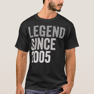 Camiseta Leyenda SInce 2005 Funny 16 años de edad 16º cumpl