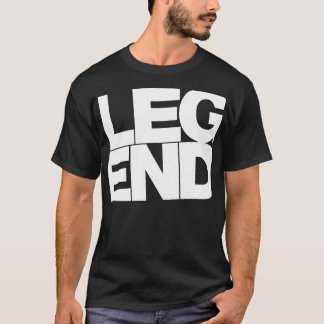 Camiseta Leyenda (texto blanco)