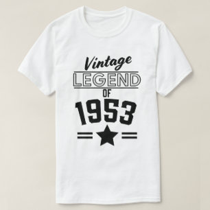 Camiseta Leyenda Vintage de 1953