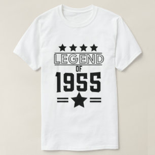 Camiseta leyenda vintage de 1955
