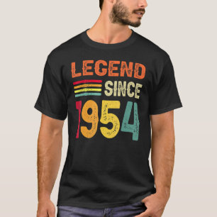 Camiseta Leyenda Vintage desde 1954 68º cumpleaños 68 años