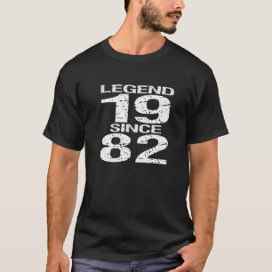 Camiseta Leyenda Vintage Desde 1982 40º Día