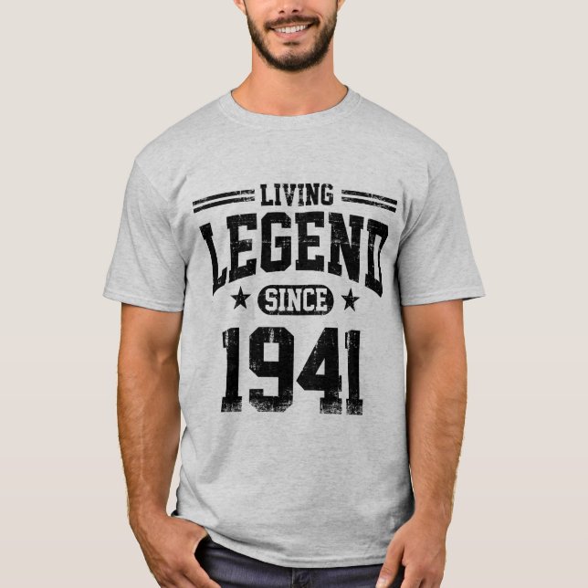 Camiseta Leyenda viva desde 1941 (Anverso)