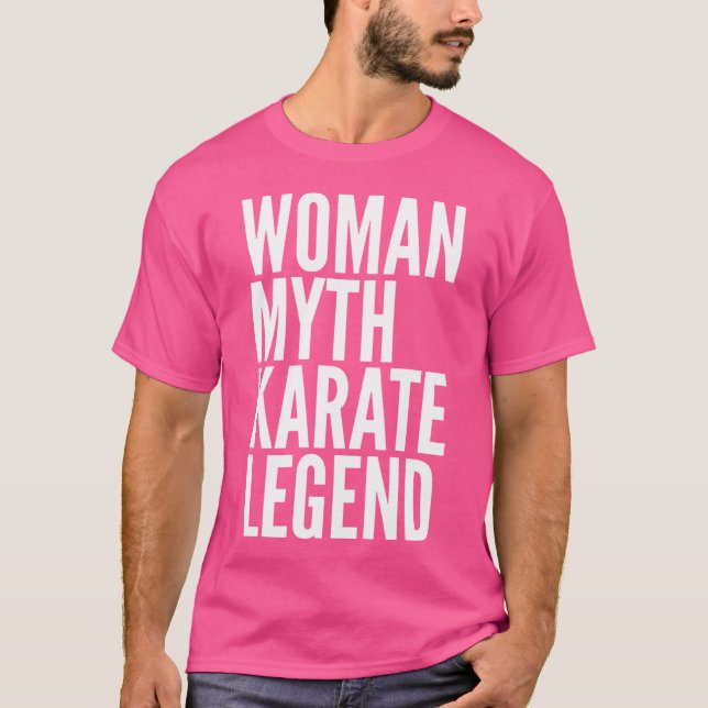 Camiseta Leyenda Woman Myth Karate (Anverso)