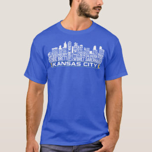 Camiseta Leyendas de béisbol de Kansas City