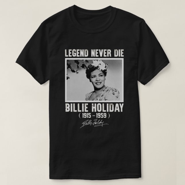 Camiseta Leyendas de firma de vacaciones de estilo retro Bi (Diseño del anverso)