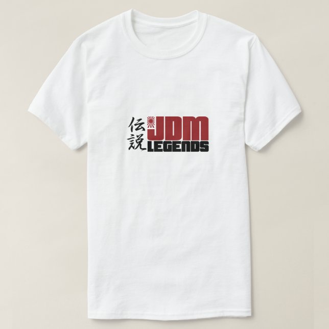 Camiseta Leyendas de JDM (Diseño del anverso)