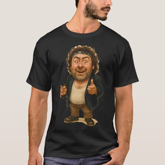 Camiseta Leyendas de la Comedia: Rab C Nesbitt (Anverso)