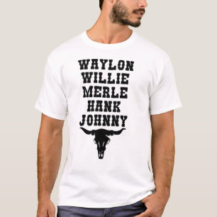 Camiseta Leyendas de la música country