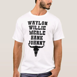 Camiseta Leyendas de la música country