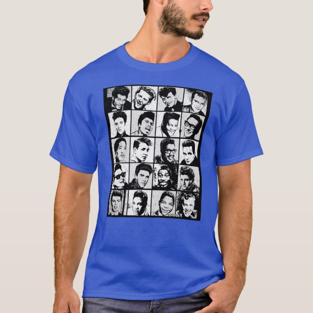 Camiseta Leyendas de Rock n Roll (Anverso)