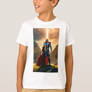 Camiseta "Leyendas de valor: El ascenso de los superhéroes"