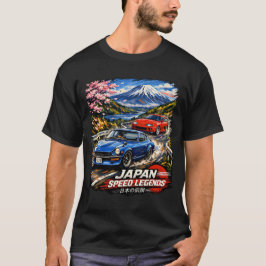 Camiseta Leyendas de velocidad de Japón JDM Fairlady vs Sup