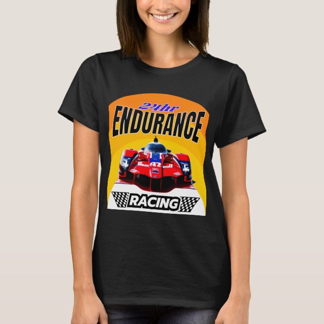 Camiseta Leyendas de velocidad: Racer de resistencia las 24 (Anverso)