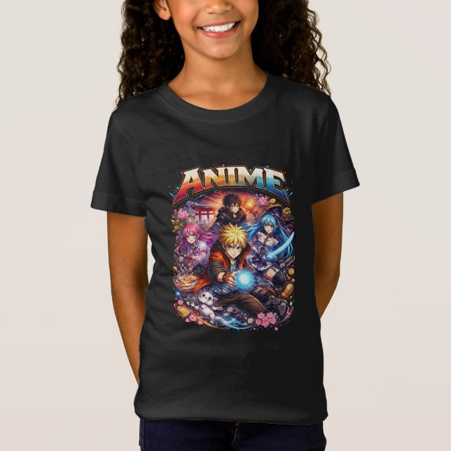 Camiseta Leyendas del Anime (Anverso)