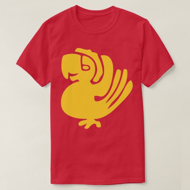 Camiseta Leyendas Del Templo Oculto Perros Púrpura (Diseño del anverso)