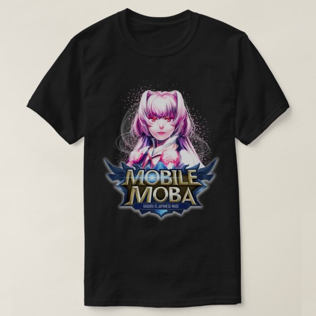 Camiseta leyendas móviles kagura (Diseño del anverso)