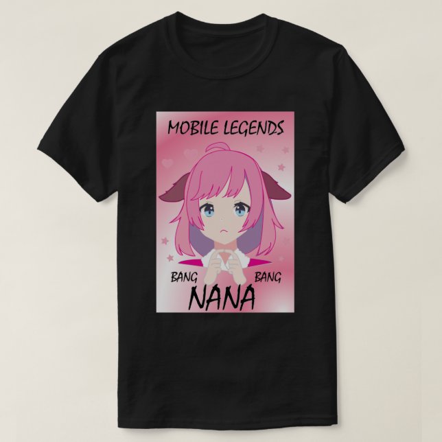 Camiseta Leyendas móviles Nana (Diseño del anverso)
