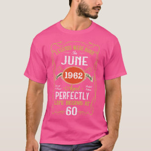 Camiseta Leyendas Nacidas En Junio De 1962 60º Cumpleaños 6