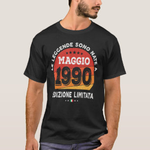 Camiseta Leyendas Nacidas En Mayo De 1990 32º Cumpleaños 32