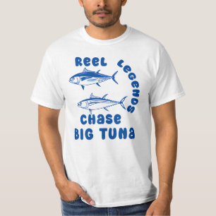 Camiseta Leyendas Reel Persiguen La Pesca De Gran Atún