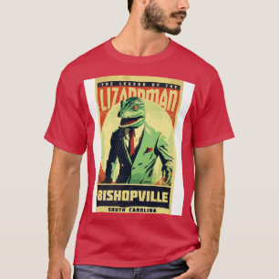 Camiseta Leyendas urbanas del hombre lagarto
