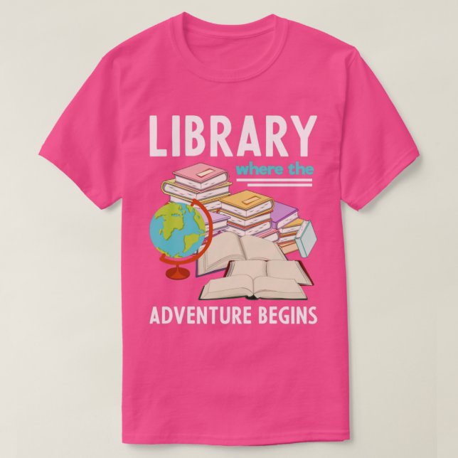 Camiseta Leyendo biblioteca de lectura de gusanos de biblio (Diseño del anverso)
